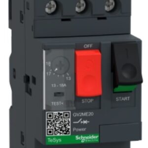 DISJONCTEUR-MOTEUR GV2ME20C 13-18A