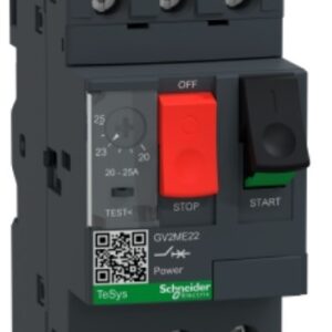DISJONCTEUR-MOTEUR GV2ME22C 20-25A