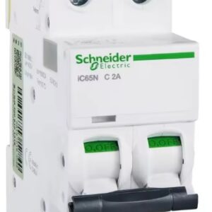 DISJONCTEUR SCHNEIDER IC65N 2P C2A