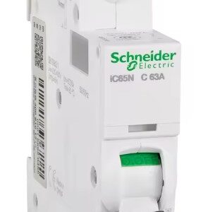 DISJONCTEUR ELECTRIQUE  SCHNEIDER iC65N 1P C63A