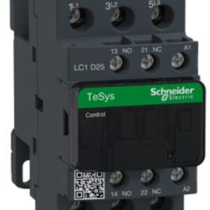 CONTACTEUR SCHNEIDER  LC1D25Q7C 25A,380V,50/60Hz