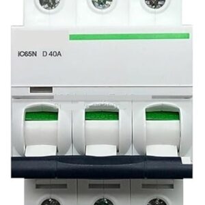DISJONCTEUR SCHNEIDER  IC65N 3P D40A