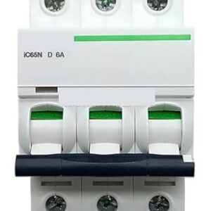 DISJONCTEUR SCHNEIDER  iC65N 3P D6A