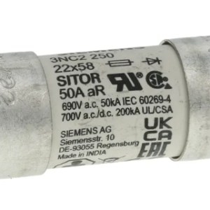 fusible cylindrique ultra-rapide Siemens 3NC2250-50A