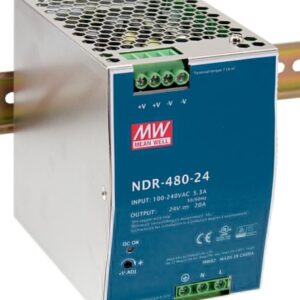 ALIMENTATION INDUSTRIELLE ULTRA-MINCE MEAN WELL NDR-480-24
