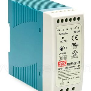 ALIMENTATION INDUSTRIELLE SUR RAIL MDR-60-24 MEAN WELL