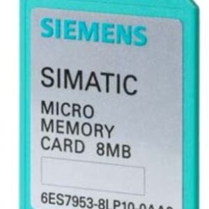 Micro Memory Card (MMC) SIMATIC S7 6ES7953-8LP31-0AA0 Siemens