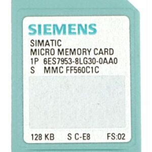 carte mémoire SIMATIC S7 6ES7953-8LG30-0AA0 Siemens