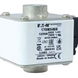 FUSIBLE ULTRA-RAPIDE EATON BUSSMANN 170M5468 | 1250A 600V/700V 2BKN/65