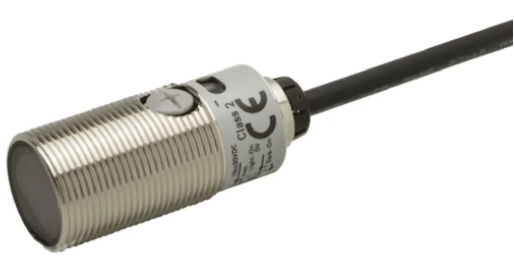 Capteur photoélectrique Omron Réflexion directe LED, Cylindrique Précâblé PnP Non