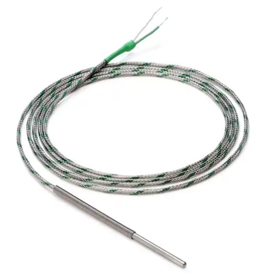 Capteur de température Smooth Tube type Type J Omron Acier inoxydable, L 100 mm 2 m, 0 °C Ø 6 mm, 400 °C max