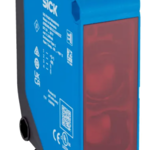 Capteur photoélectrique SICK Rétro-réflectif LED, Rectangulaire Connecteur à raccordement Relais Non