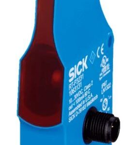 Capteur photoélectrique SICK Suppression de l'arrière plan LED, Bloc connecteur à 4 broches PnP Non