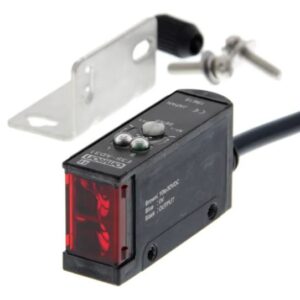 Capteur photoélectrique Omron Réflexion directe LED, Bloc Fil NPN Non