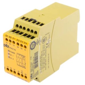 Relais de sécurité PNOZ X3 Pilz, 3 contacts de sécurité 24V c.a. / V c.c. 1