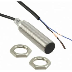 Capteur de proximité inductif Omron Baril fileté, M18 E2B NPN 8 mm 30 V c.c. 200mA