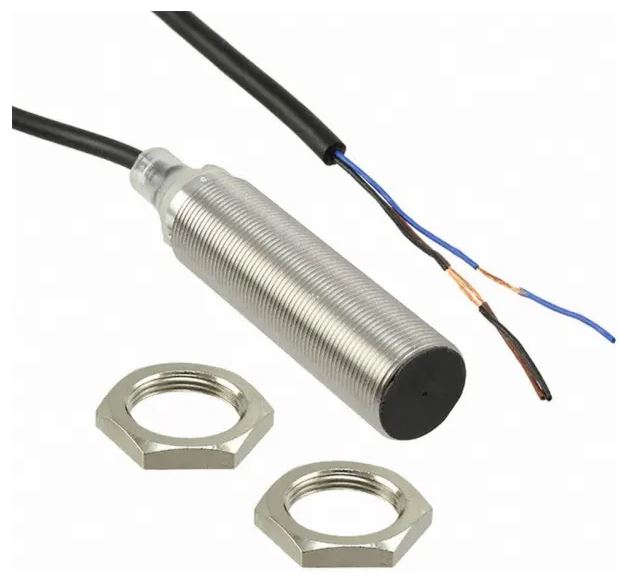 Capteur de proximité inductif Omron Baril fileté, M18 E2B NPN 8 mm 30 V c.c. 200mA