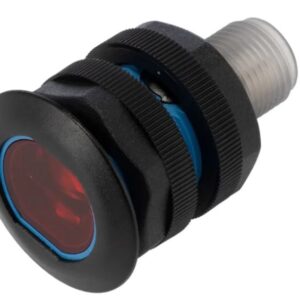 Capteur photoélectrique SICK Énergétique LED PinPoint, Cylindrique Connecteur 3 broches PnP Non