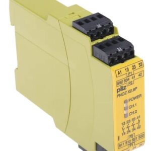 Relais de sécurité PNOZ X2.8P Pilz, 3 contacts de sécurité 24V c.a. / V c.c., 240 V c.a. / V c.c. 1