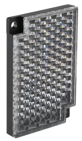 Réflecteur Omron E3S-R à utiliser avec Capteurs E3S-CR67/62 Réflecteur