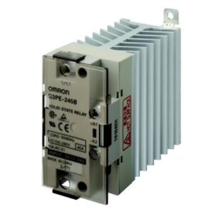 Relais statique Omron G3PE-235B 12-24VDC 1 NO, Borne à vis, Rail DIN, 264 V c.a., 35 A, 24V c.c.