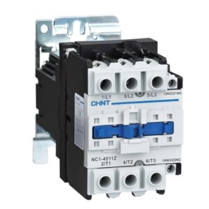 Contacteur série NC1 CHINT, 3 pôles, 18.5 KW, 1 NO/1 NF, 40 A 24V Contrôle moteur, Réversible, 24V