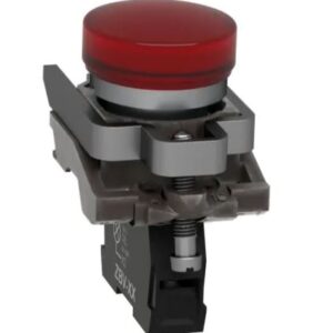 Voyant lumineux Schneider Electric LED, Panneau, Ø découpe 22 mm Rouge, IP66, IP67, IP69, IP69K, Harmony Rond