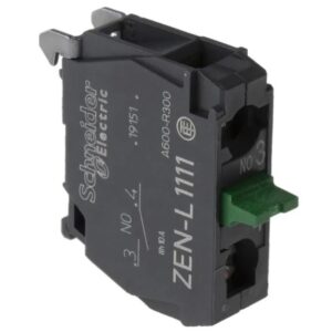Bloc de contact Schneider Electric série Harmony Bloc de contact, 1 NO, 600V Vis