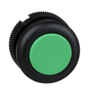 Tête de bouton poussoir, Harmony Schneider Electric Vert, Ø découpe 22 mm Rond IP69