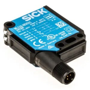 Capteur photoélectrique SICK Rétro-réflectif LED, Bloc 5 broches M12 NPN/PNP Non