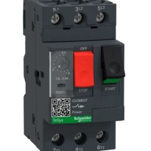 Disjoncteur de protection moteur GV2ME Schneider Electric, 690V 1.6A, 2.5 A 60 °C -20 °C
