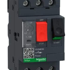 Disjoncteur de protection moteur GV2ME Schneider Electric, 690V 1A, 1.6 A 60 °C -20 °C