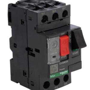Disjoncteur de protection moteur GV2ME Schneider Electric, 690V 0.63A, 1 A 60 °C -20 °C