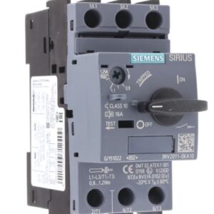 Disjoncteur de protection moteur 3RV2 Siemens, 690V 0.9A, 1.25 A 60 °C -20 °C