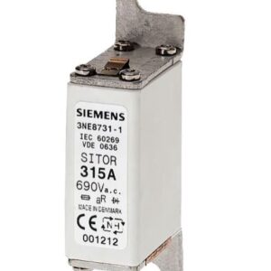 Fusible BS88 à visser Siemens 63A NH000, gR 78 mm 690V