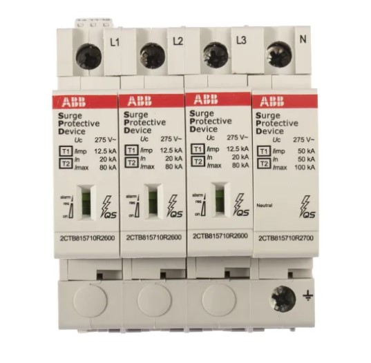 Circuit de protection contre les surtensions OVR ABB, 275V, 80 kA IECEx