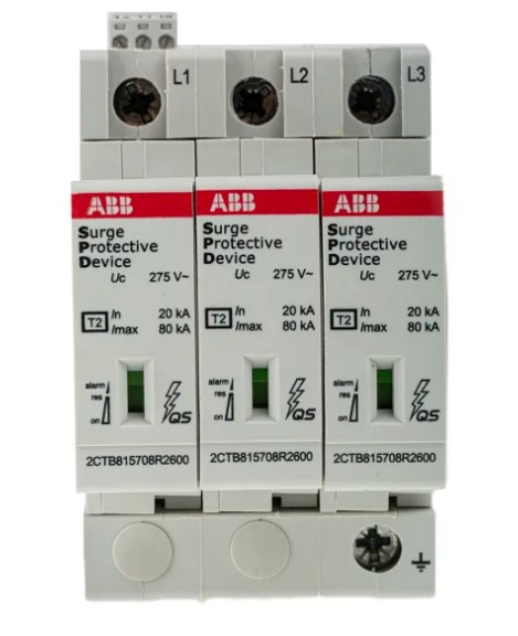 Circuit de protection contre les surtensions OVR ABB, 275V, 80 kA IECEx