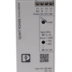 Alimentation pour rail DIN, série QUINT POWER Mode de commutation Phoenix Contact 250 V c.c., 240V c.a. c.a./c.c. 28V