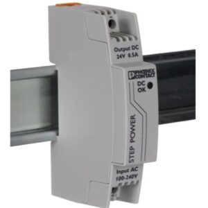 Alimentation pour rail DIN, série STEP POWER Mode de commutation Phoenix Contact 264V c.a. a.c. 24V c.c. CC 12 W
