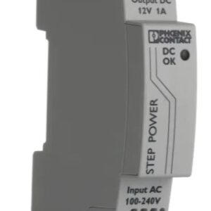 Alimentation pour rail DIN, série STEP POWER Mode de commutation Phoenix Contact 264V c.a. a.c. 12V c.c. CC 12 W