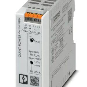Alimentation pour rail DIN, série QUINT4-PS/1AC/24DC/2.5/PT Alimentation à découpage Phoenix Contact 250 V c.c., 240V