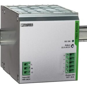 Bloc d'alimentation, série TRIO POWER Mode de commutation Phoenix Contact 264V c.a. a.c. 29.5V c.c. CC 480 W