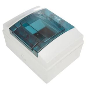 Tableau électrique ABB 4, en Plastique, 63A, IEC 60670, EN 60439-3 IP65 System pro E Comfort MISTRAL65, série MISTRAL65