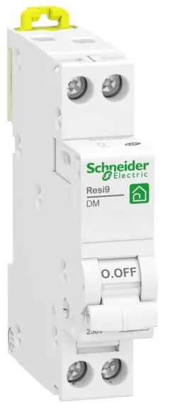 Disjoncteur miniature Resi9 Resi9 XP DM, 10A Schneider Electric 1 pôles Type D 230V c.a., pouvoir de coupure 3000 A