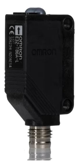 Capteur photoélectrique Omron Réflexion directe Lumière rouge polarisé, Bloc PnP Non