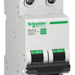 Disjoncteur miniature Multi9 Multi9, 20A Schneider Electric 2 pôles Type C, pouvoir de coupure 10 kA