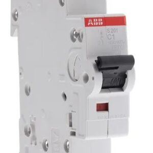 Disjoncteur miniature System Pro M Compact S200, 1A ABB 1 pôles Type C 230V c.a. 72 V c.c., pouvoir de coupure 6 kA