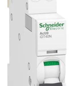 Disjoncteur miniature Acti9 Acti9 iDT40N, 4A Schneider Electric 1 pôles Type C, pouvoir de coupure 10 kA