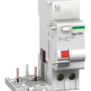 Dispositif à courant résiduel Schneider Electric, 2 pôles, Indépendant de la tension, 63A a.c., 30 mA Multi9 Vigi C60