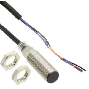 Capteur de proximité inductif Omron Baril fileté, M12 E2B PnP 30 mm 30 V c.c. 200mA